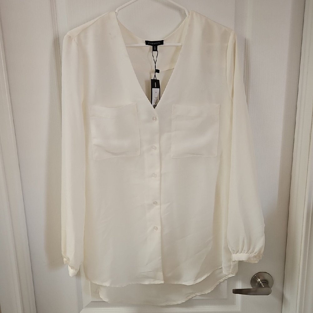 Women's White Blouse